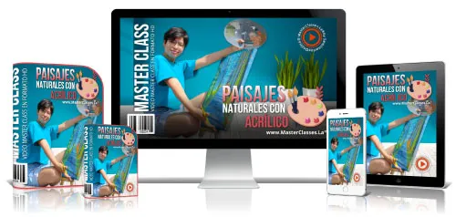 PAISAJES NATURALES CON ACRÍLICO